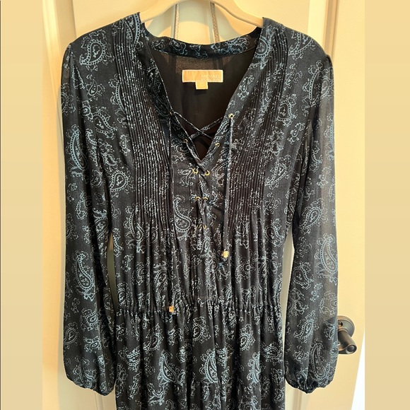 Blue Maxi Dress Michael Kors - Picture 2 of 4